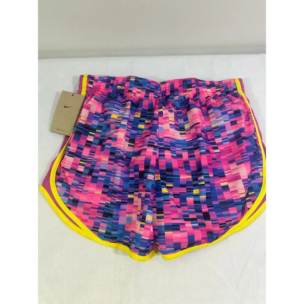 NIKE Dri-Fit Running Shorts Womens XS Pink Lined Athletic DX0044-623 NWT